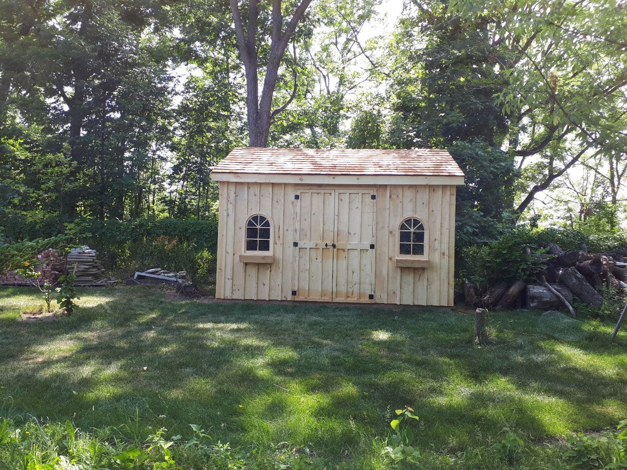 Tool Shed 10x12 4-Season Fully Assembled