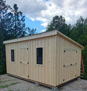 #130 Style Slant Roof Shed