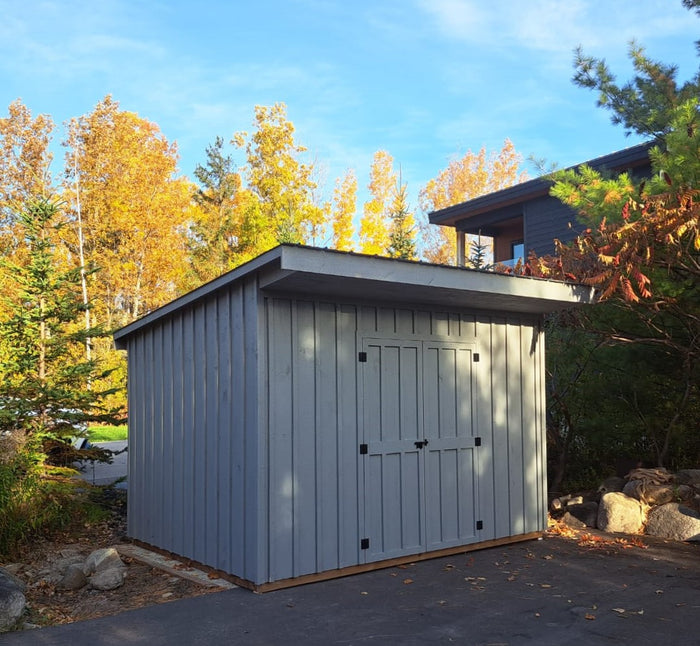 #130 Style Slant Roof Shed