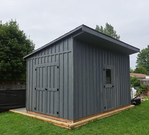 #130 Style Slant Roof Shed