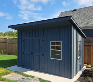 #130 Style Slant Roof Shed